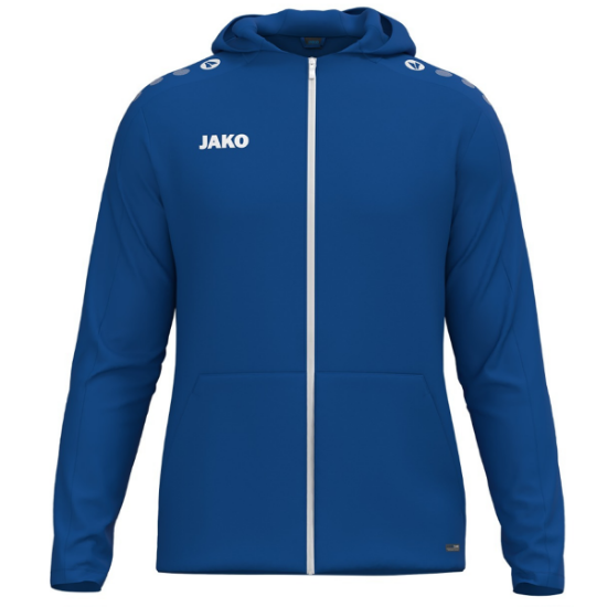 Afbeeldingen van Jas met kap One royal (LEVERBAAR VANAF JANUARI 2026)