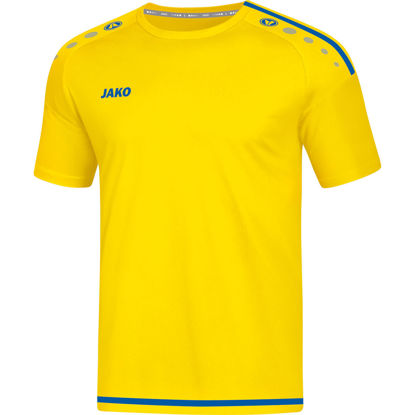 Afbeeldingen van JAKO T-shirt Striker citroen/sportroyal (4219/12) - SALE