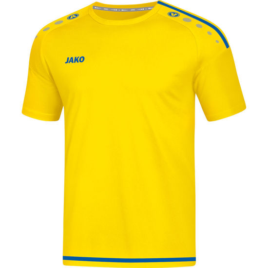 Afbeeldingen van JAKO T-shirt Striker citroen/sportroyal (4219/12) - SALE