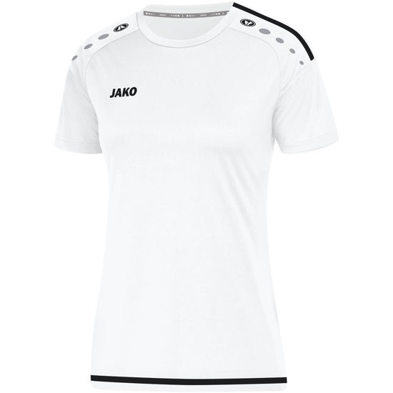 Afbeeldingen van JAKO T-shirt Striker 2.0 dames wit/zwart (4219D/00) - SALE