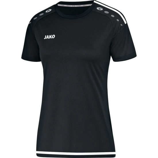 Afbeeldingen van JAKO T-shirt Striker 2.0 dames zwart/wit (4219D/08) - SALE