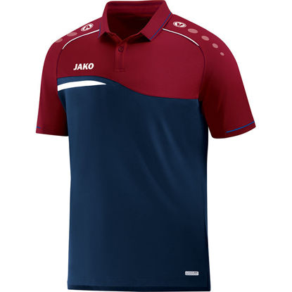 Afbeeldingen van JAKO Polo Competition 2.0 marine/donkerrood (6318/09) - SALE